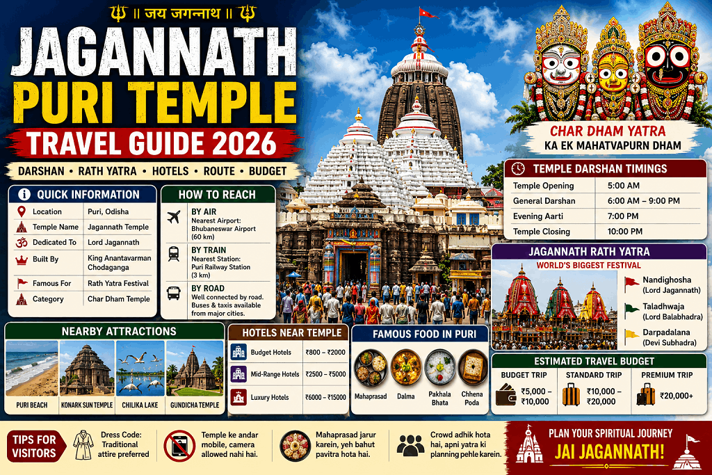Jagannath Puri Temple Travel Guide 2026